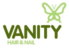 Vanity Hair & Nail Design Logo